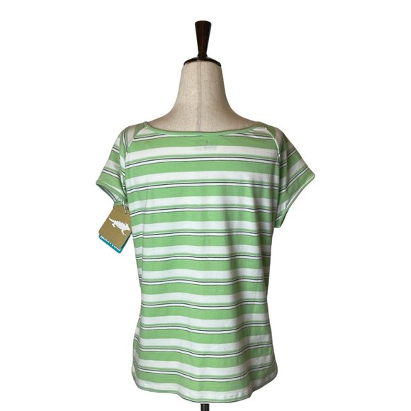 Horny Toad Green & White T-Shirt - Picture 3 of 9